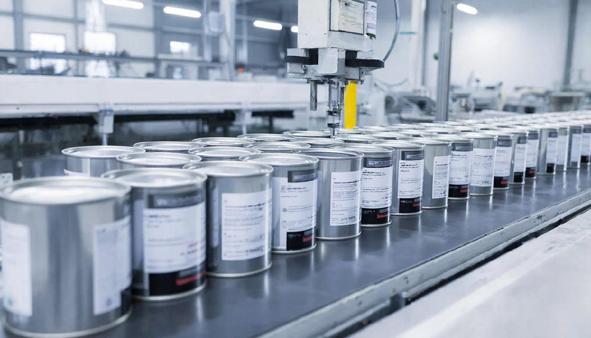 Автоматизированная линия розлива и этикетирования жестяных банок