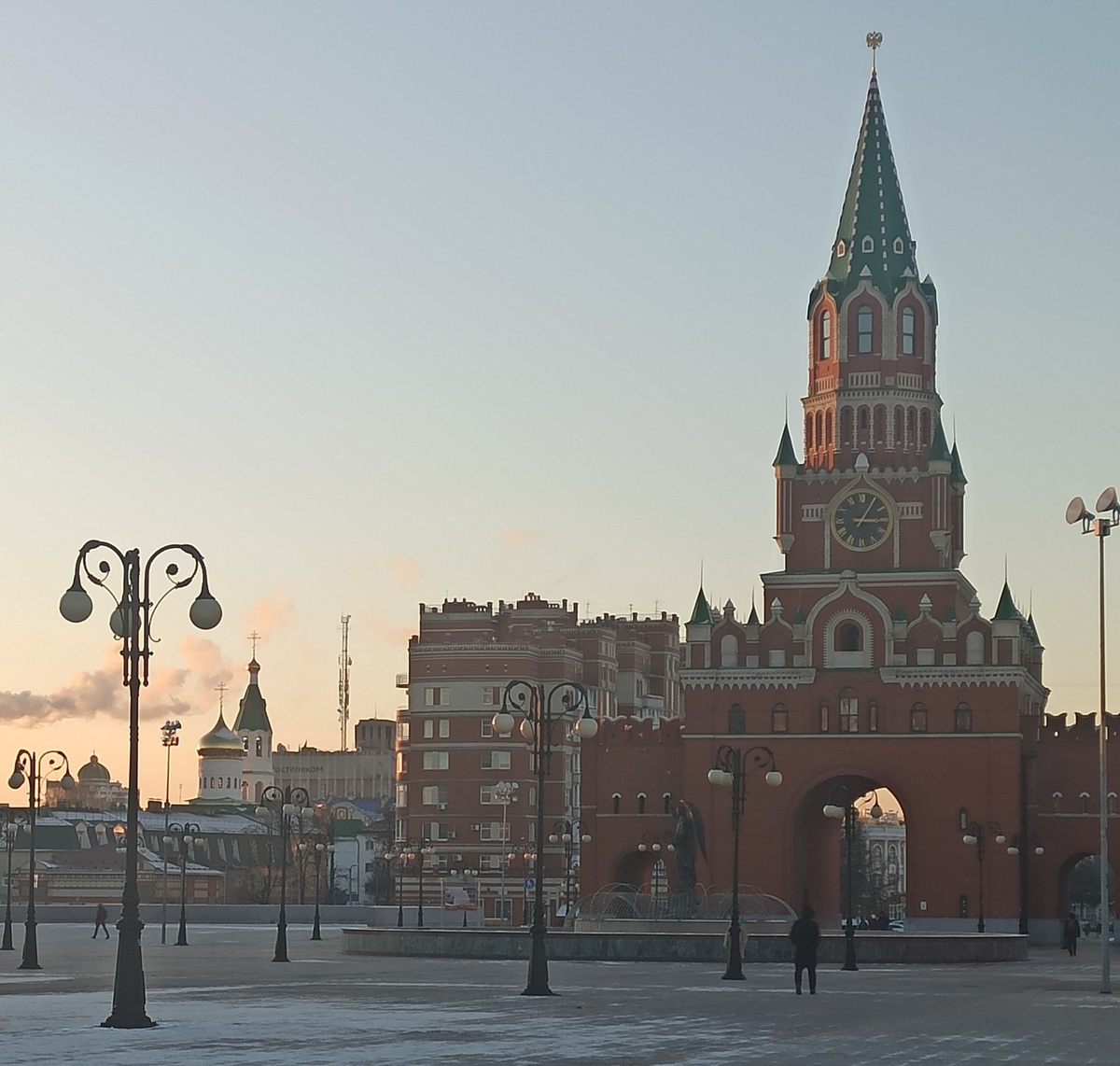 Благовещенская башня в Йошкар-Оле. Фото автора