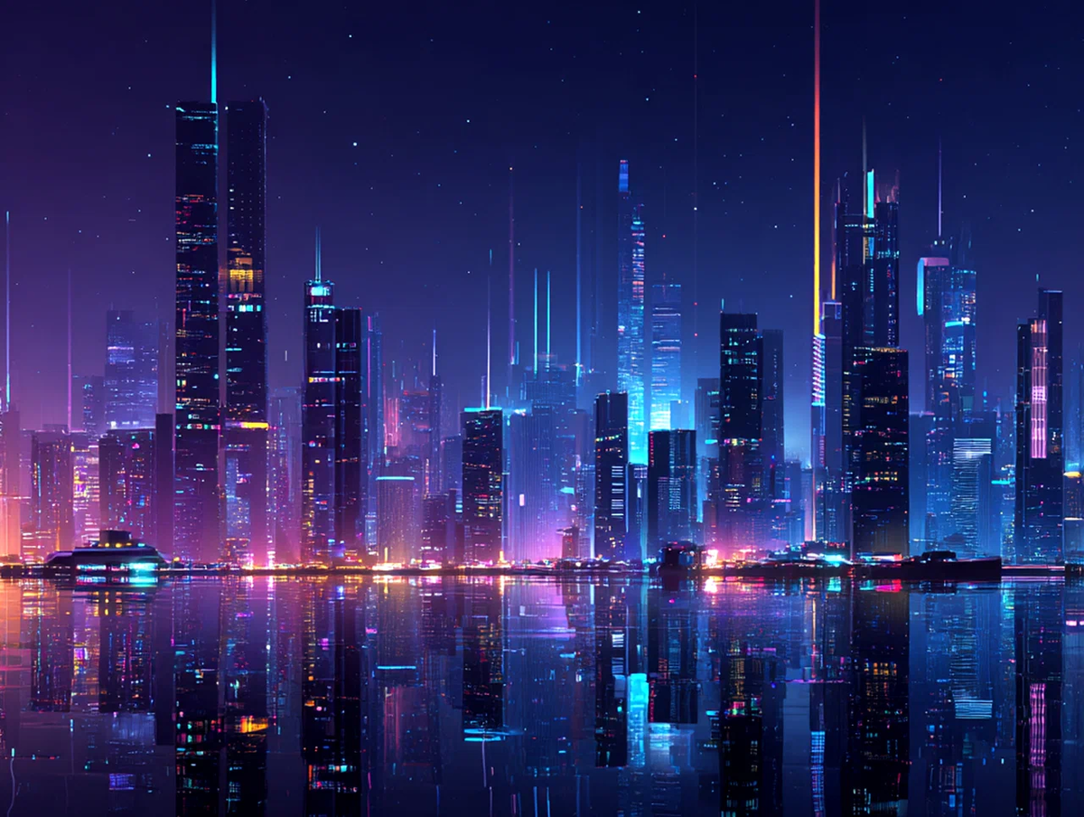 Каменные неоновые джунгли