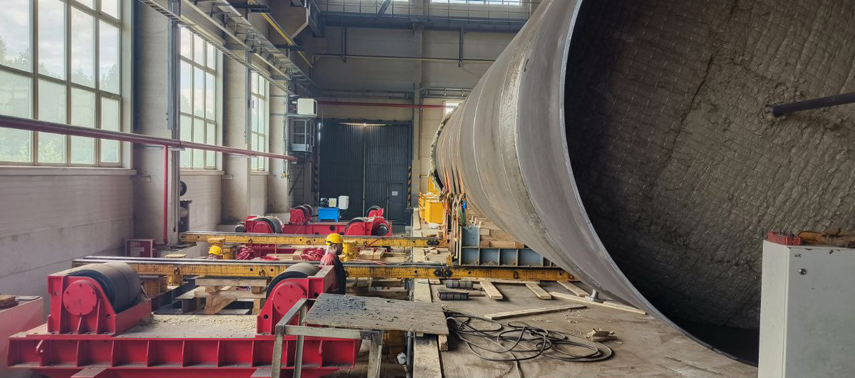 Такелаж 120-тонного ресивера