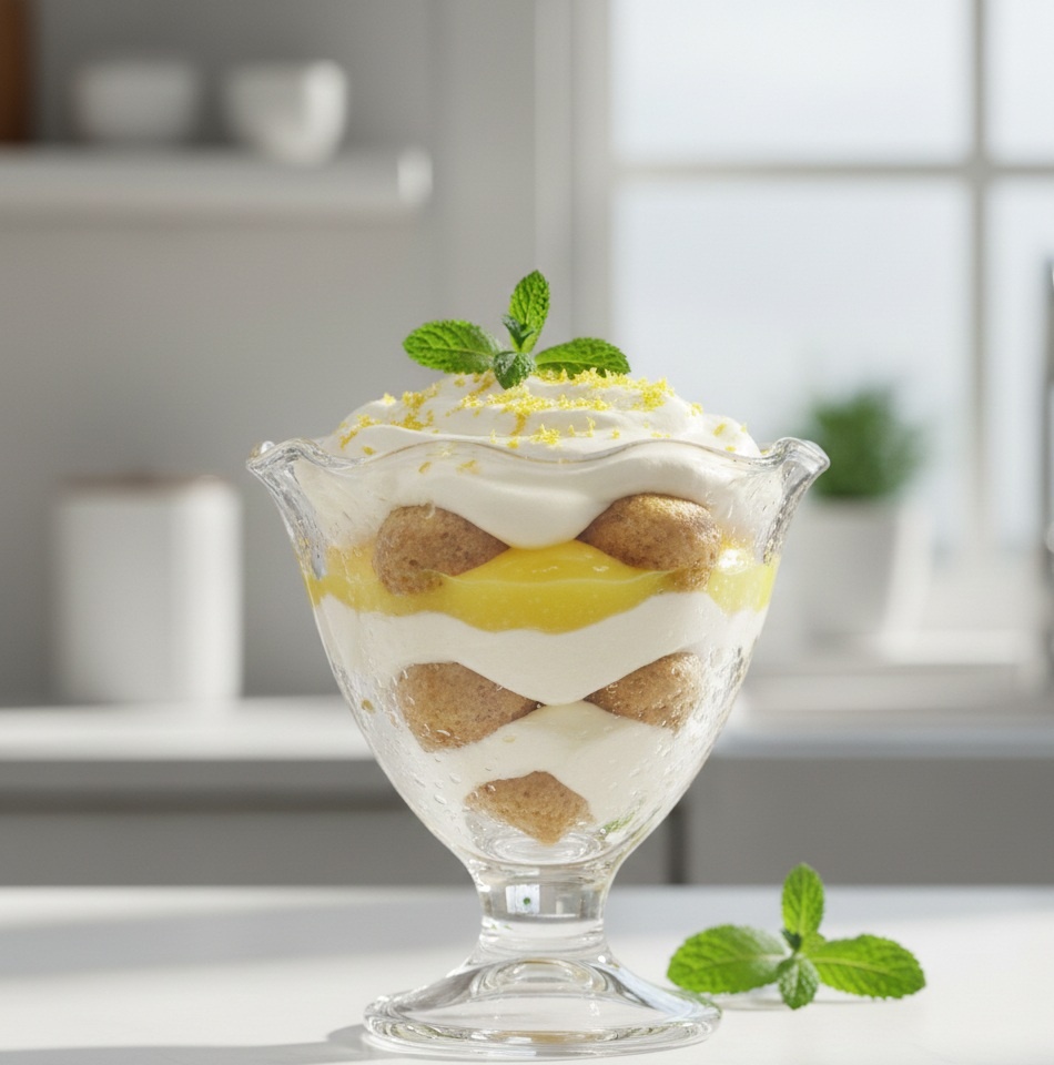 Лимонный тирамиссу