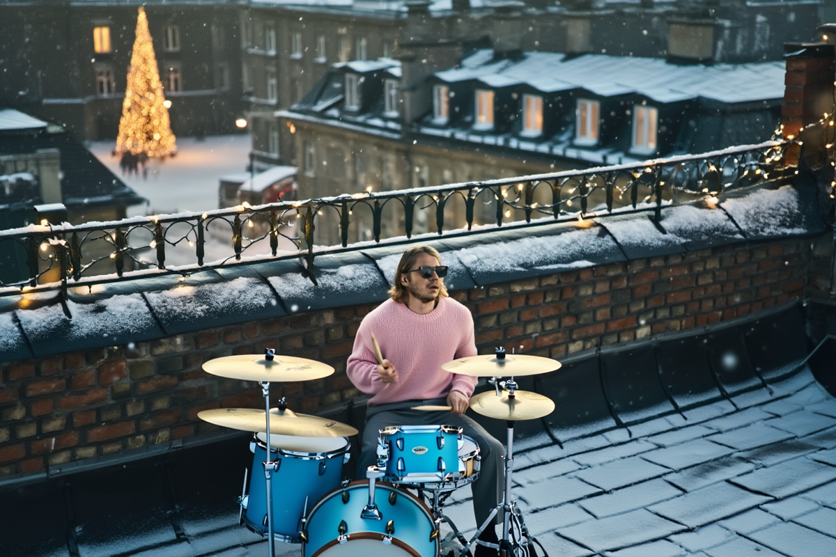 Специально для вас ползаю по крышам и снимаю контент)))