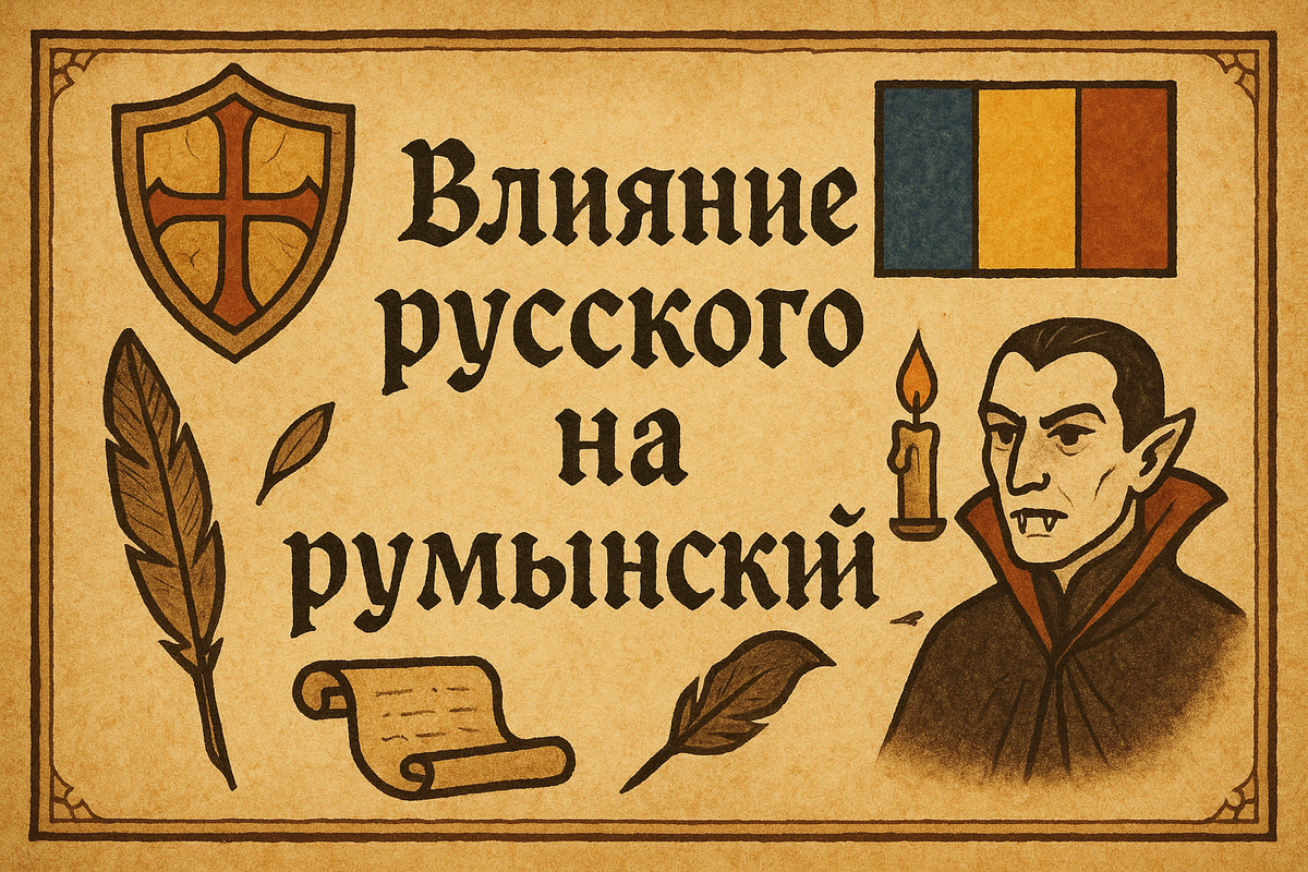 Как русский язык повлиял на румынский язык?