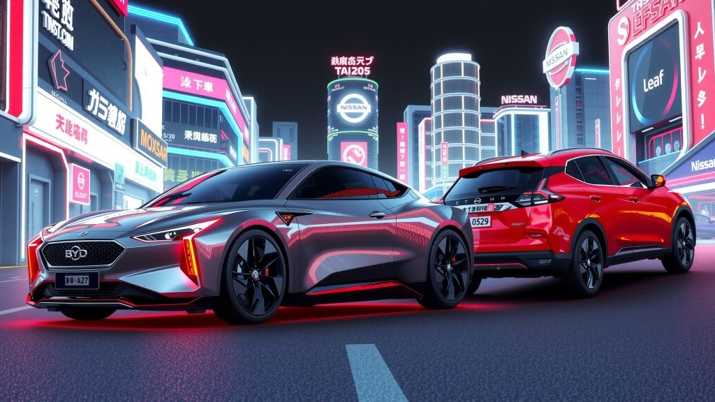    Стоит ли выбирать BYD Seagull 2025 или Nissan Leaf и какой китаец лучше европейца?