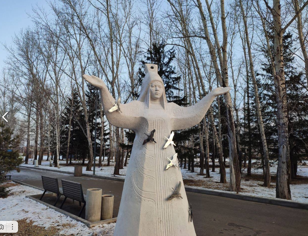 Скульптура "Мать-природа" Красноярский край