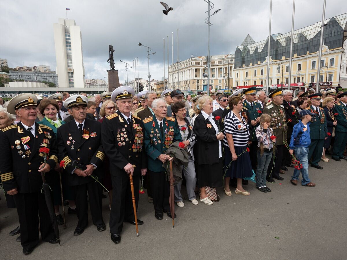    Дни мира на Тихом океане во Владивостоке - ветераны празднуют окончание Второй мировой войны