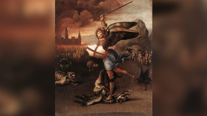 Какого числа Михайлов день — это надо знать как воцерковлённым, так и мирянам. Архангел Михаил на Небе важная фигура. Фото © Wikipedia / Рафаэль Санти