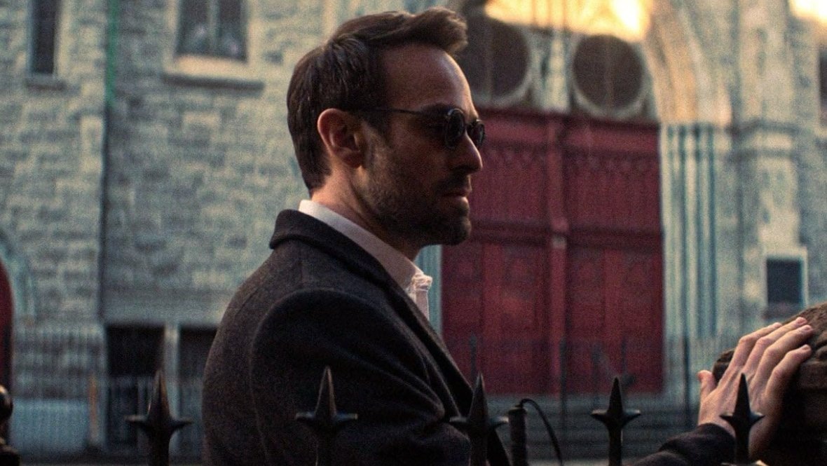    Кадр из сериала «Сорвиголова: Рожденный заново», реж. Джастин Бенсон, Аарон Мурхед, Дэвид Бойд и др., 20th Television, Marvel Studios, Marvel Television