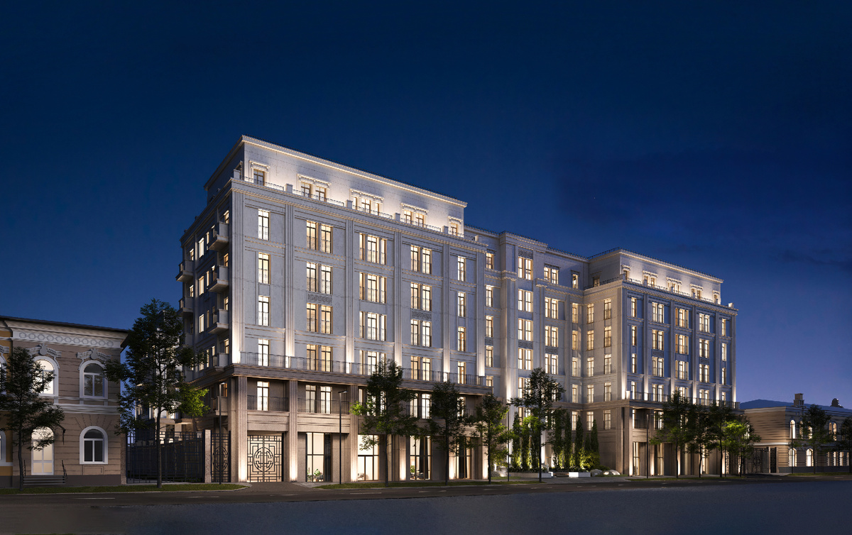 Дом-резиденция «Собрание» расположится в самом центре Ростова-на-Дону по адресу ул. Социалистическая, 118