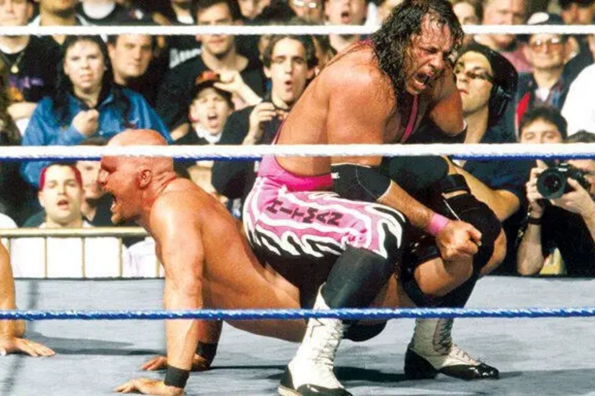 Стив Остин против Брета Харта на WrestleMania 13 в 1997 году