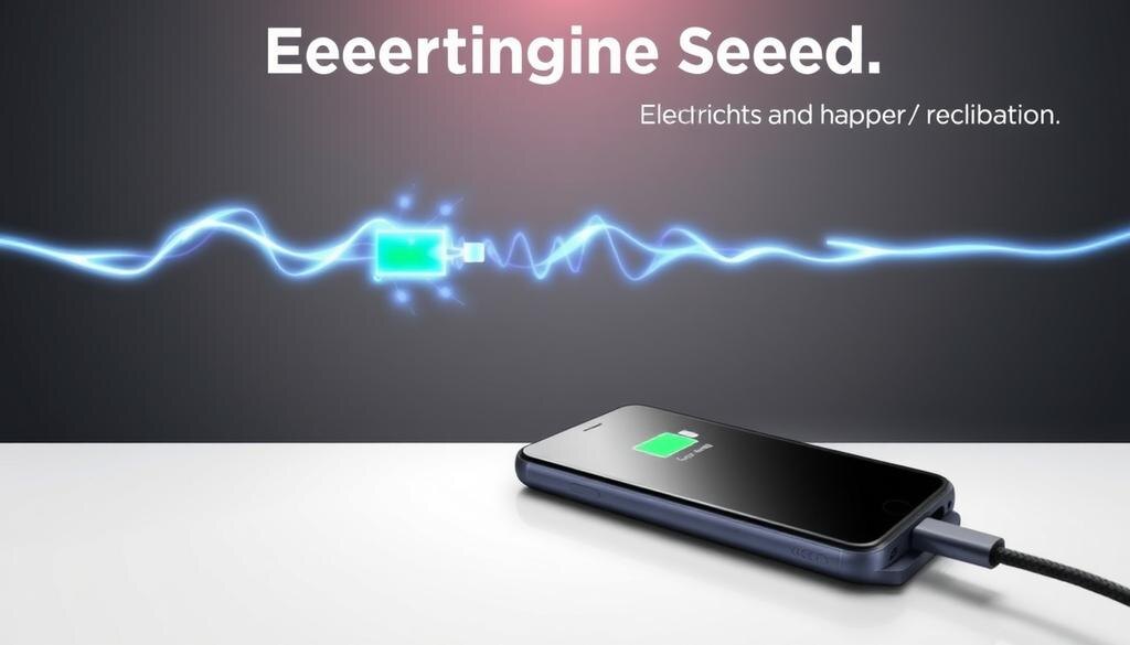    Изображение, показывающее важность тока и скорости зарядки в кабелях