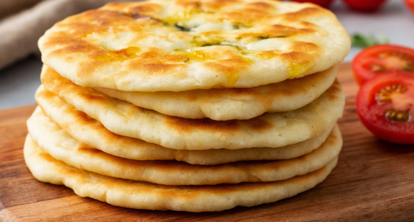    Один кусочек - и вы уже в Турции: простейшие лепешки с картошкой за 15 минут - очень вкусно