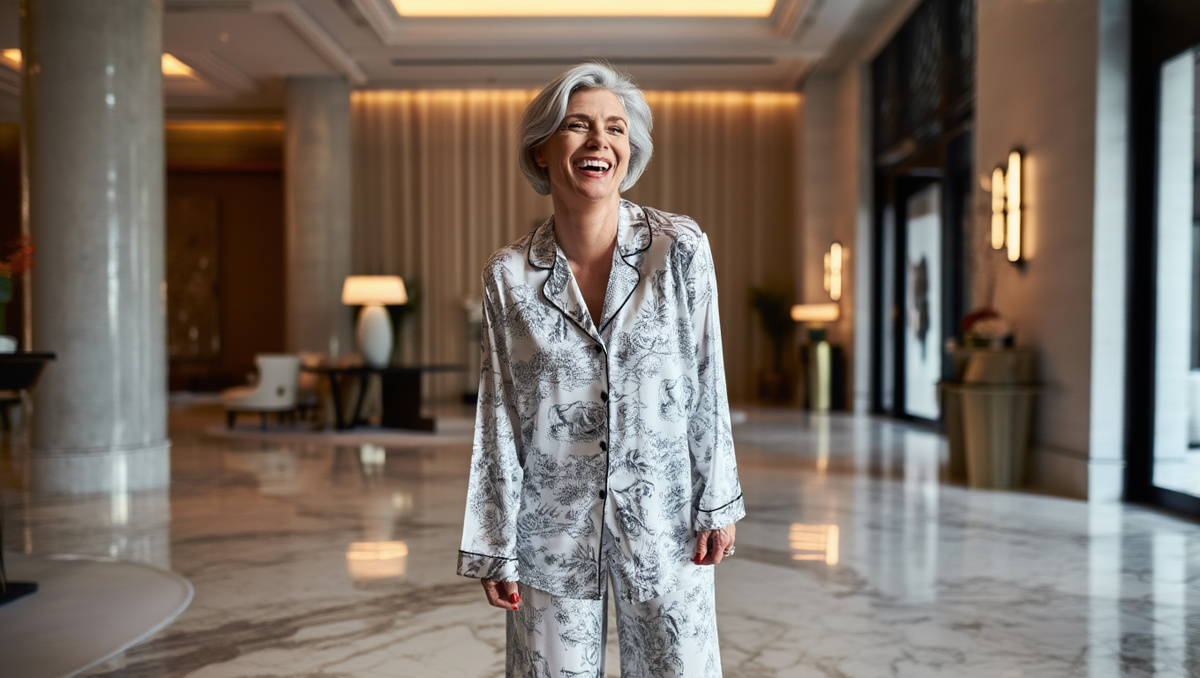 Если над Вами поржут, начинайте первой=)) и да, это не пижама!