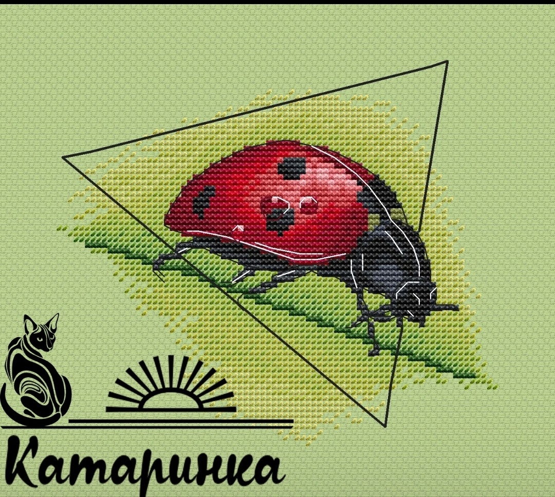 Этот дизайн подойдёт и для вышивки на одежде, как мне кажется