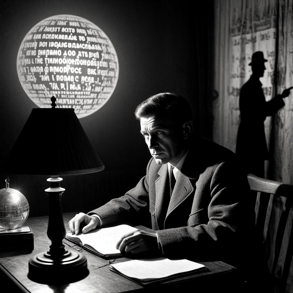 Иллюстрация "Пророчество и Ноосфера" создана сетью Шедеврум