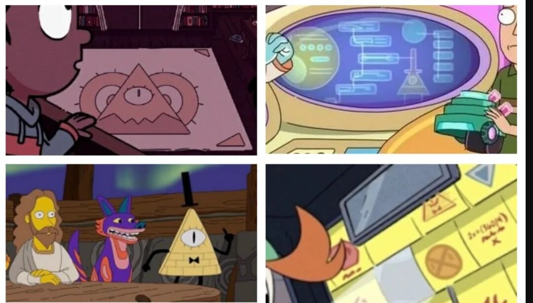 © «Хильда» – Sony Pictures Television 2018, «Рик и Морти» – Warner Bros. 2013, «Симпсоны» – 20th Television Animation 2021, «Утиные истории» – Walt Disney Television Animation 2017