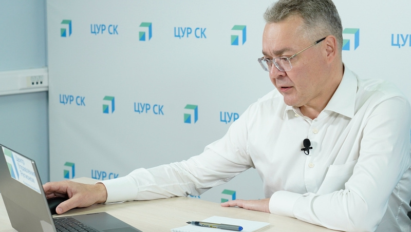    Губернатор Владимир Владимиров поручил разобраться с отключениями света в Михайловске Фото: Правительство Ставропольского края