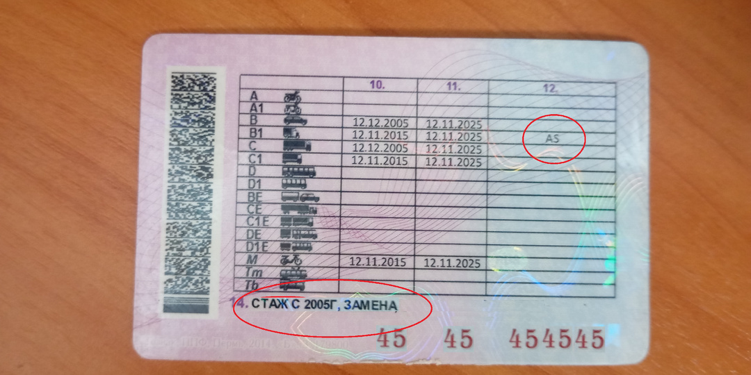 🚗 Особые отметки в водительском удостоверении и что они обозначают