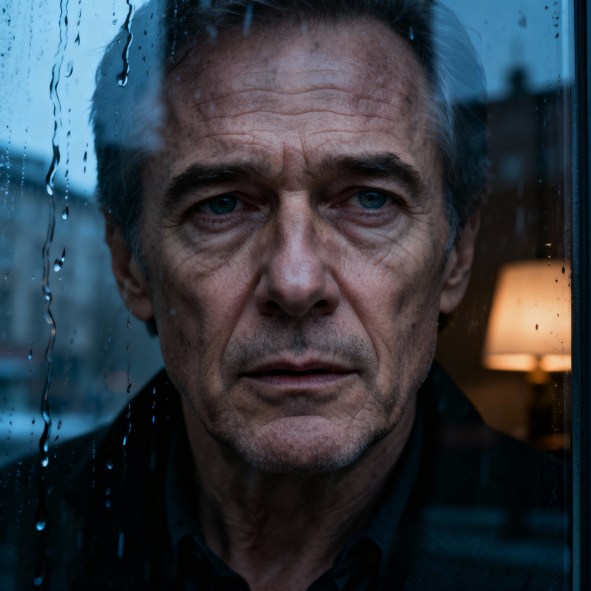 Мы смотрим на дождь через стекло дорогих квартир, но почему этот холод проникает внутрь? Взгляд человека, у которого есть всё, кроме главного.