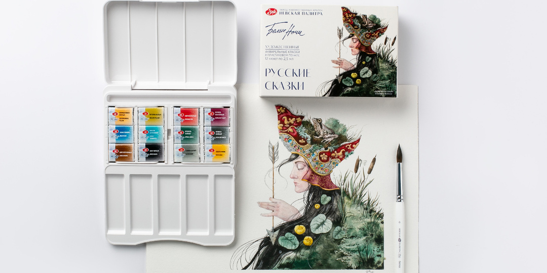 «Русские сказки». Иллюстрации в деталях.