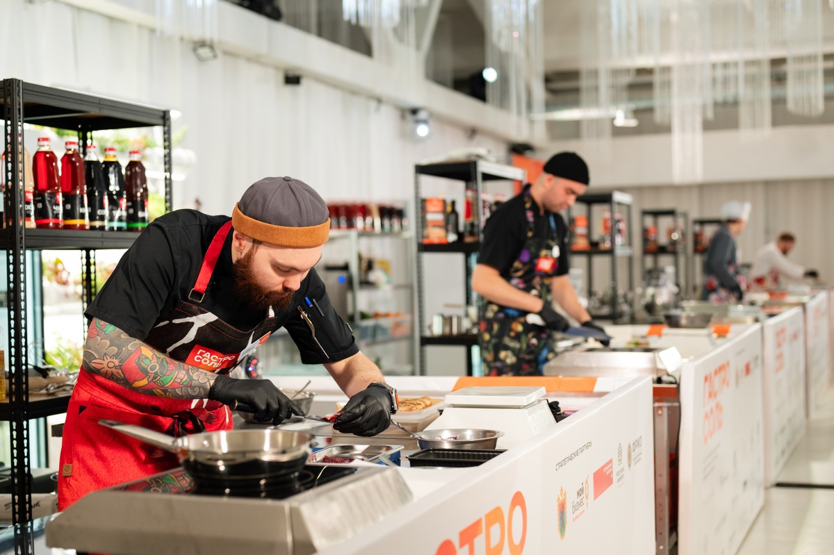    Организаторы форума «Гастро соль» / фотограф Simona