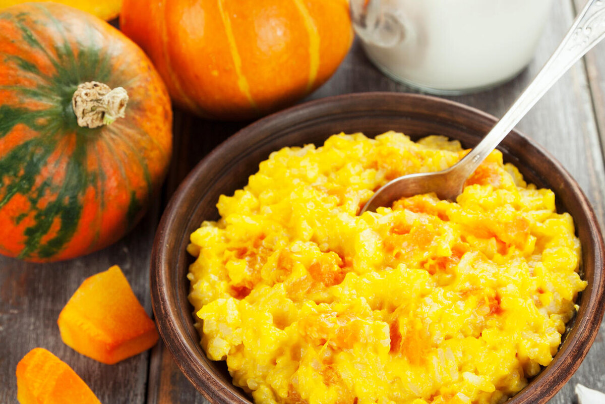    Пшенная каша с тыквой 123RF/legion-media.ru