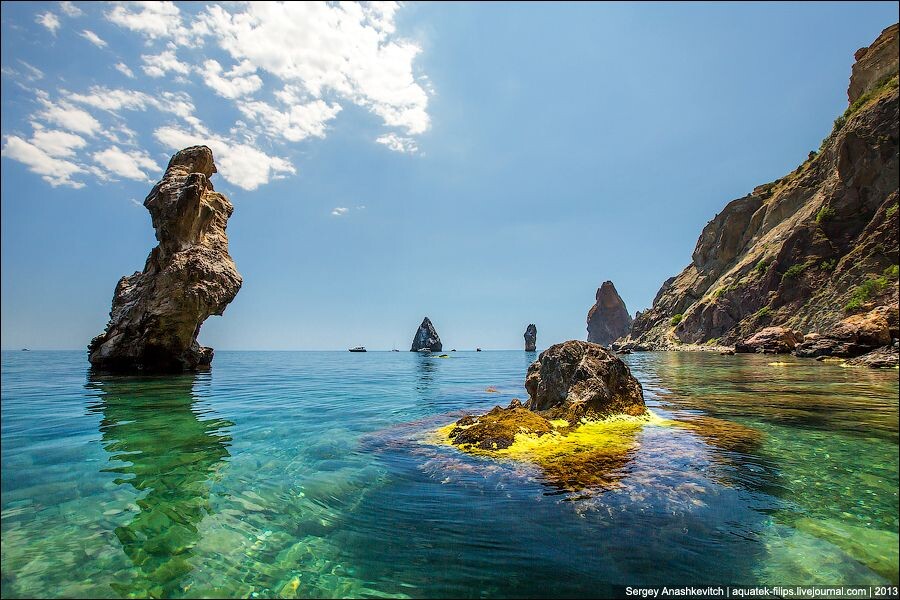 Побережье полуострова Крым
