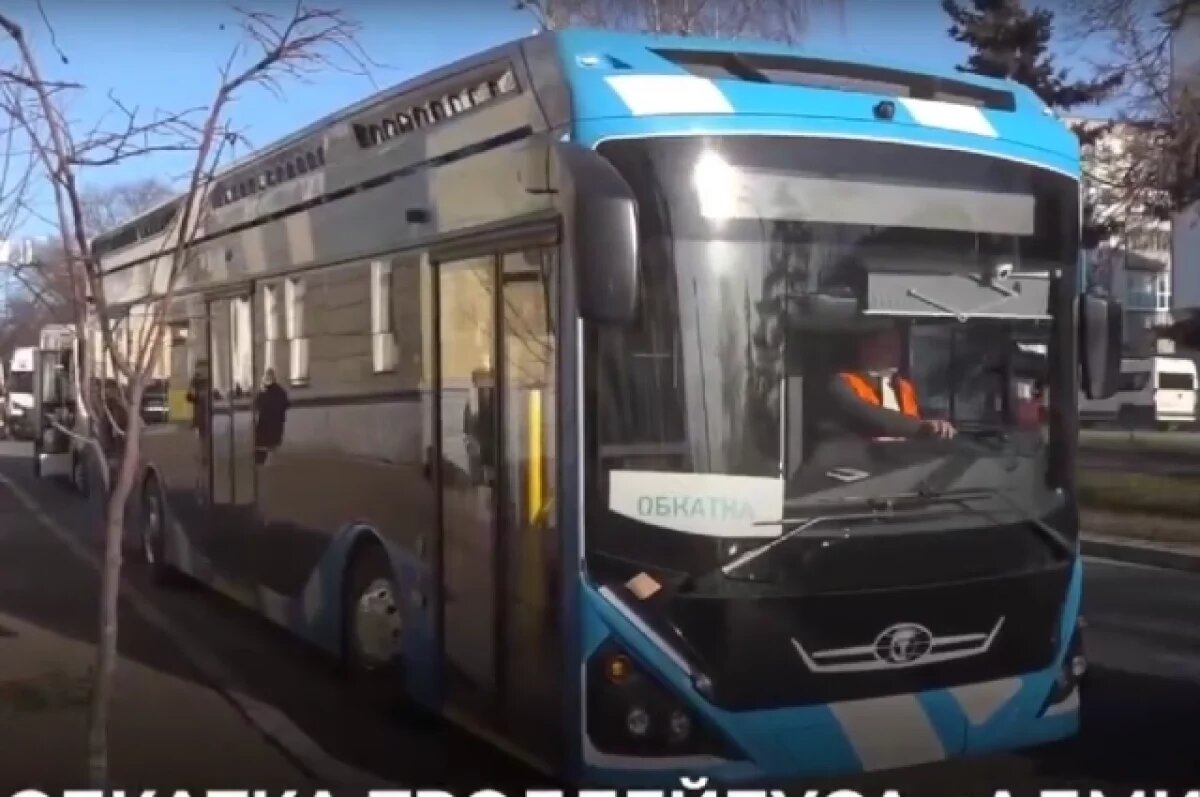    В Ульяновске тестируют троллейбус с автономным ходом «Адмирал»