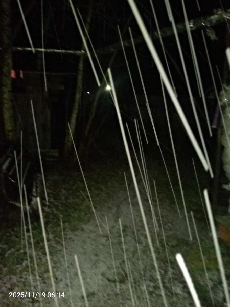 Да ещё и света на улицах не было...