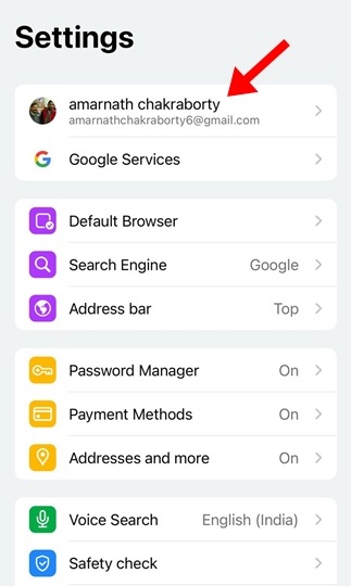 Как исправить отсутствие закладок Chrome на iPhone