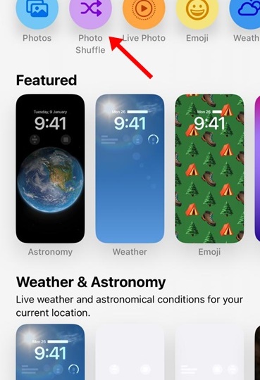 Как установить альбом в качестве обоев на iPhone