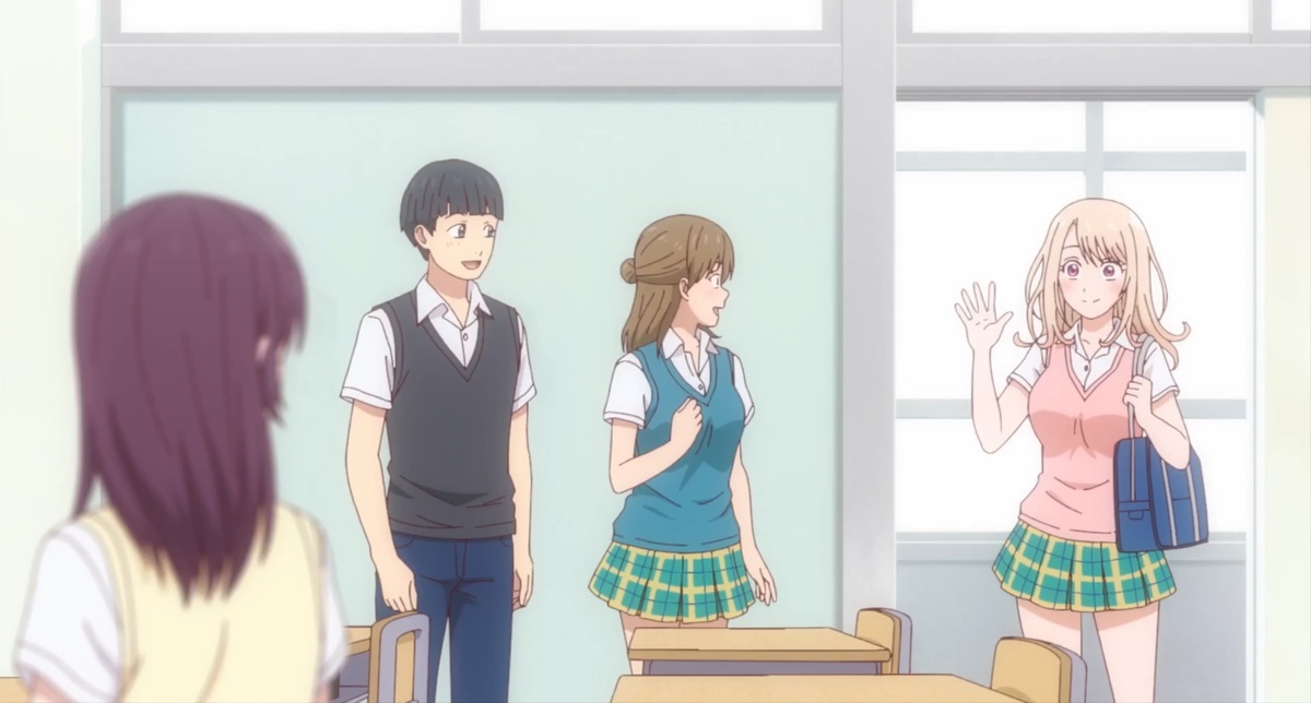 Набрав по коридорам школы вагон и маленькую тележку комплиментов, Каваи вошла в класс. Тут девушка также приняла кучу восторженный лайков...