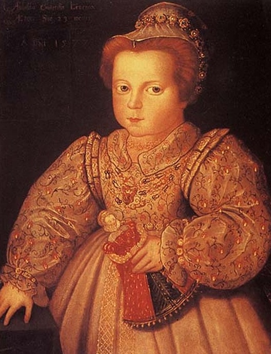 Арабелла Стюарт в детстве. 1577 год