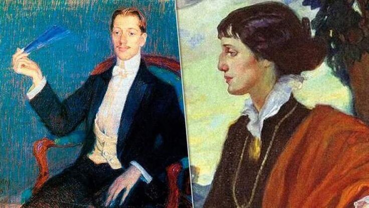 Николай Гумилев и Анна Ахматова