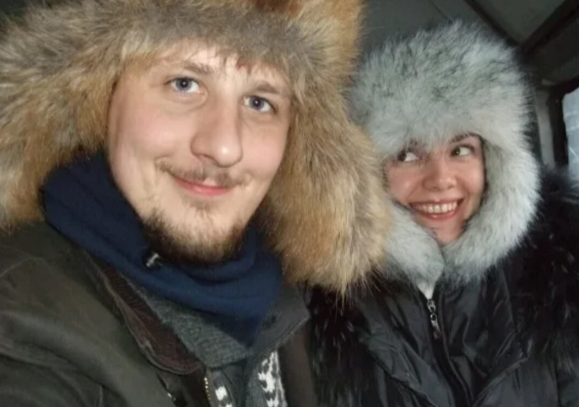 Анна Миклош и её второй муж Владимир Шпомер