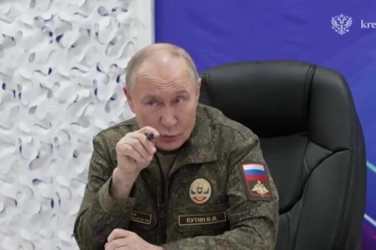    Путин: все поставленные перед группировкой войск «Запад» задачи выполнены