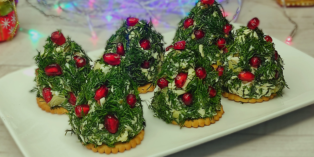 Закуска ЁЛОЧКА на Новогодний стол. Новогодняя ЗАКУСКА на праздничный СТОЛ!