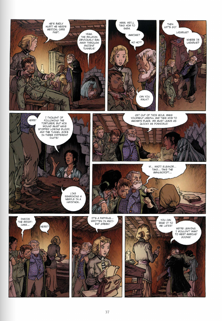 Комикс Alexander's Tomb