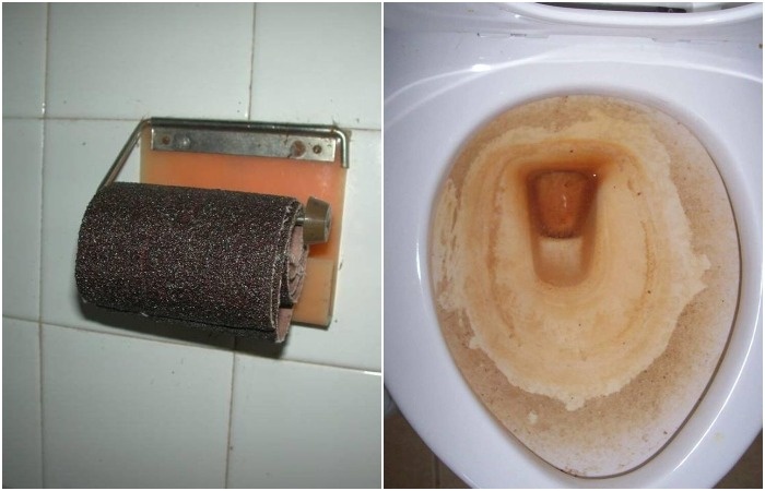 Наждачная бумага подходит для серьезных загрязнений