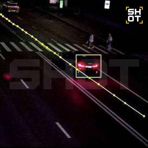 Момент нарушения зафиксировала камера ГИБДД. Фото © Telegram / SHOT