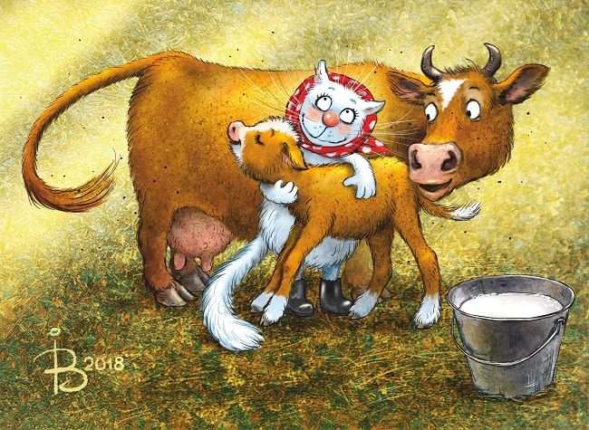 очаровательные коты Рины Зенюк