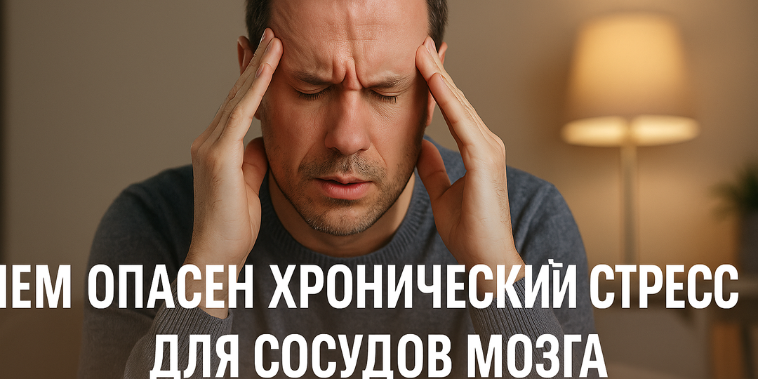 Чем опасен хронический стресс для сосудов мозга?