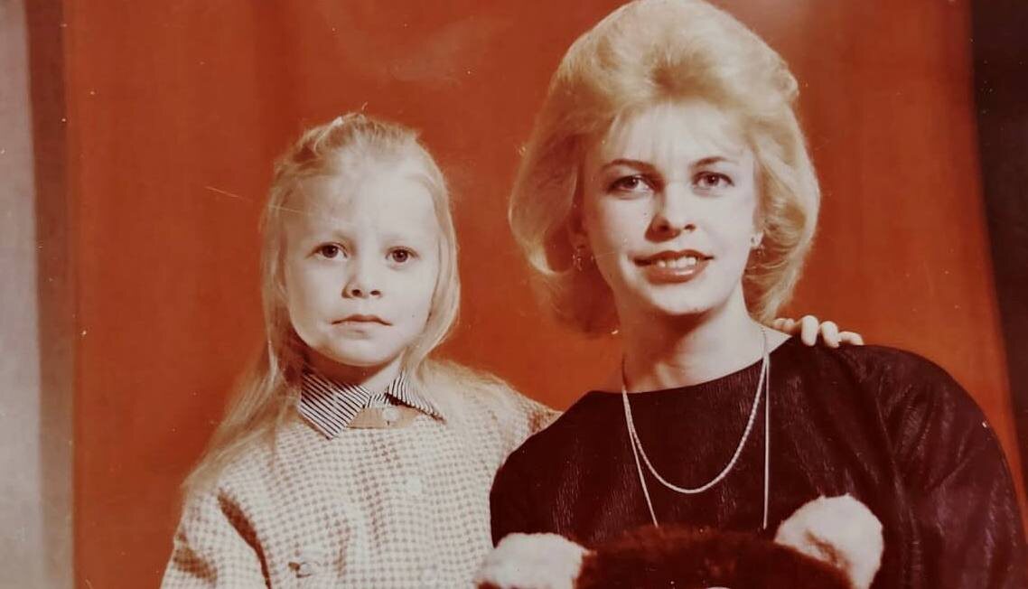 Женя с мамой. Фото: соцсети