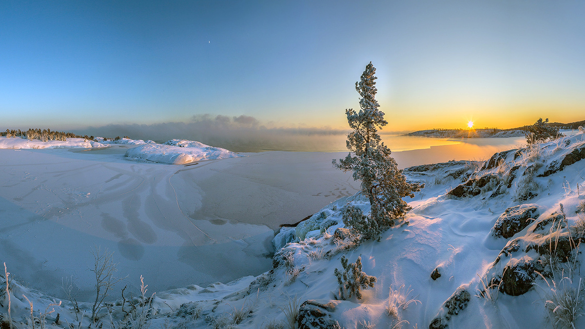 Карелия зимой