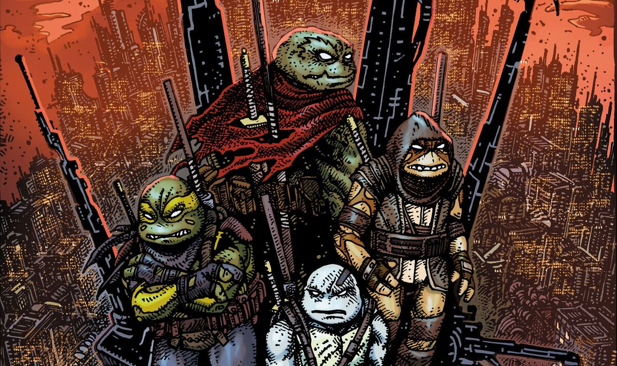 Обложка комикса eenage Mutant Ninja Turtles: The Last Ronin II: Re-EvolutionИсточник: IDW Publishing