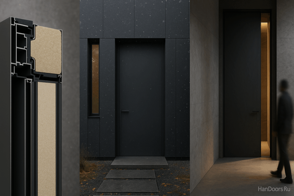    Тёплая дверь хай-тек: как вписать терморазрыв в минималистичный интерьер Autor