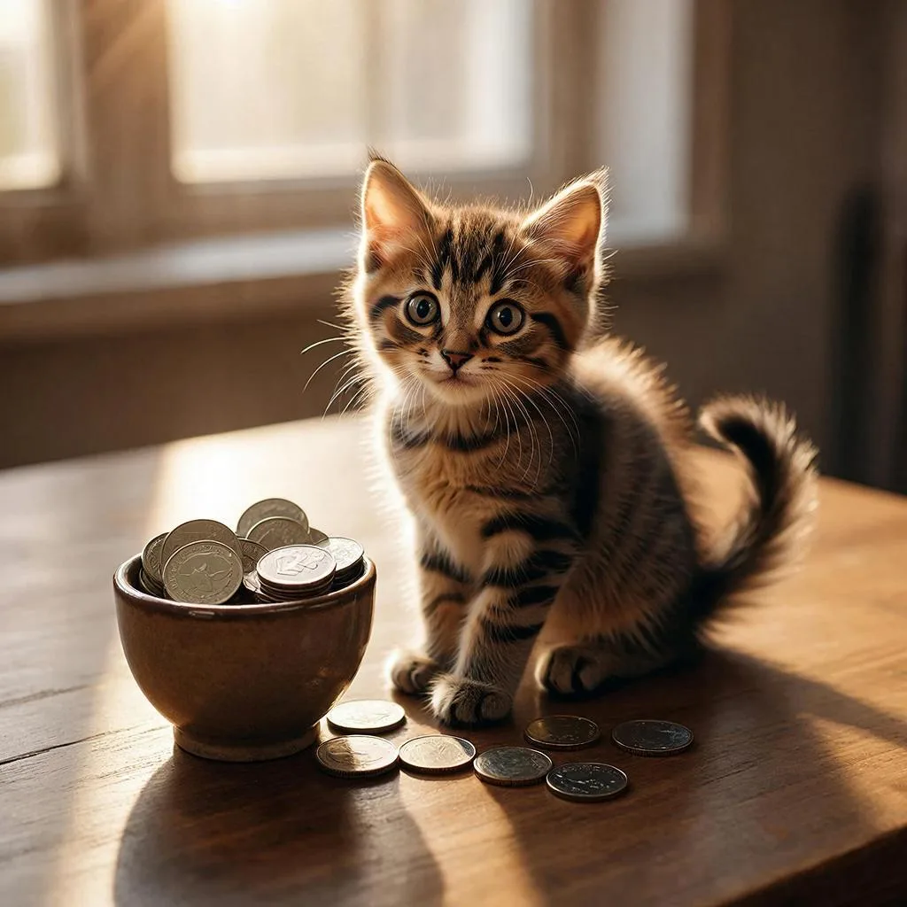 Котик и чаевые по версии Гигачата