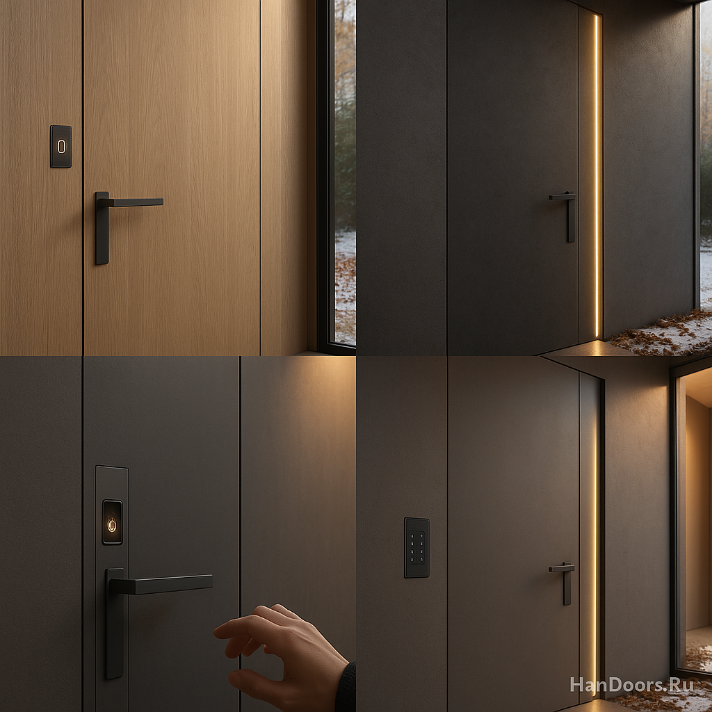    Биометрия без визуального шума: как спрятать Smart-ручку во входной группе Total Look Autor