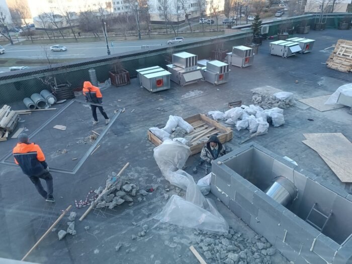  Жильцам обычного дома навязывают в соседи сразу два ресторана - с печами, тандыром и мангалом / фото предоставлено жильцами дома 9"Б" по Проспекту Победы в Южно-Сахалинске