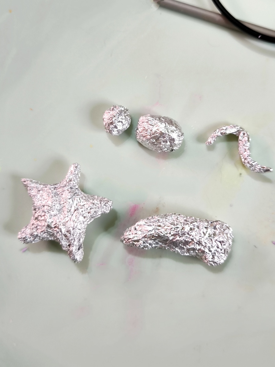 Заготовки из фольги. 